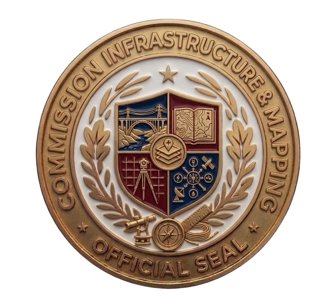 Commission of Infrastructure & Mapping seal infrastructure & mapping